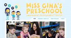 Desktop Screenshot of missginaspreschool.com